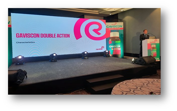 Gaviscon Double Action launch press moment